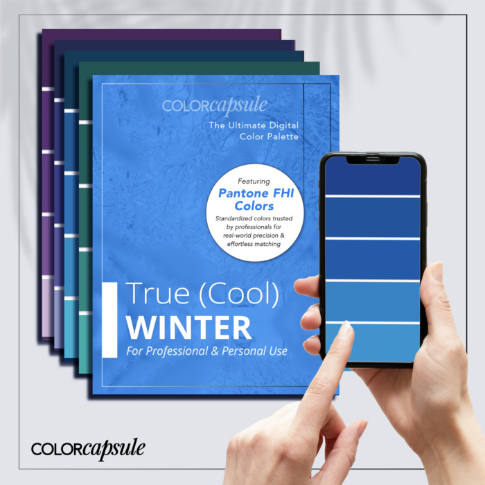 True Cool Winter Color Guide Best most comprehensive